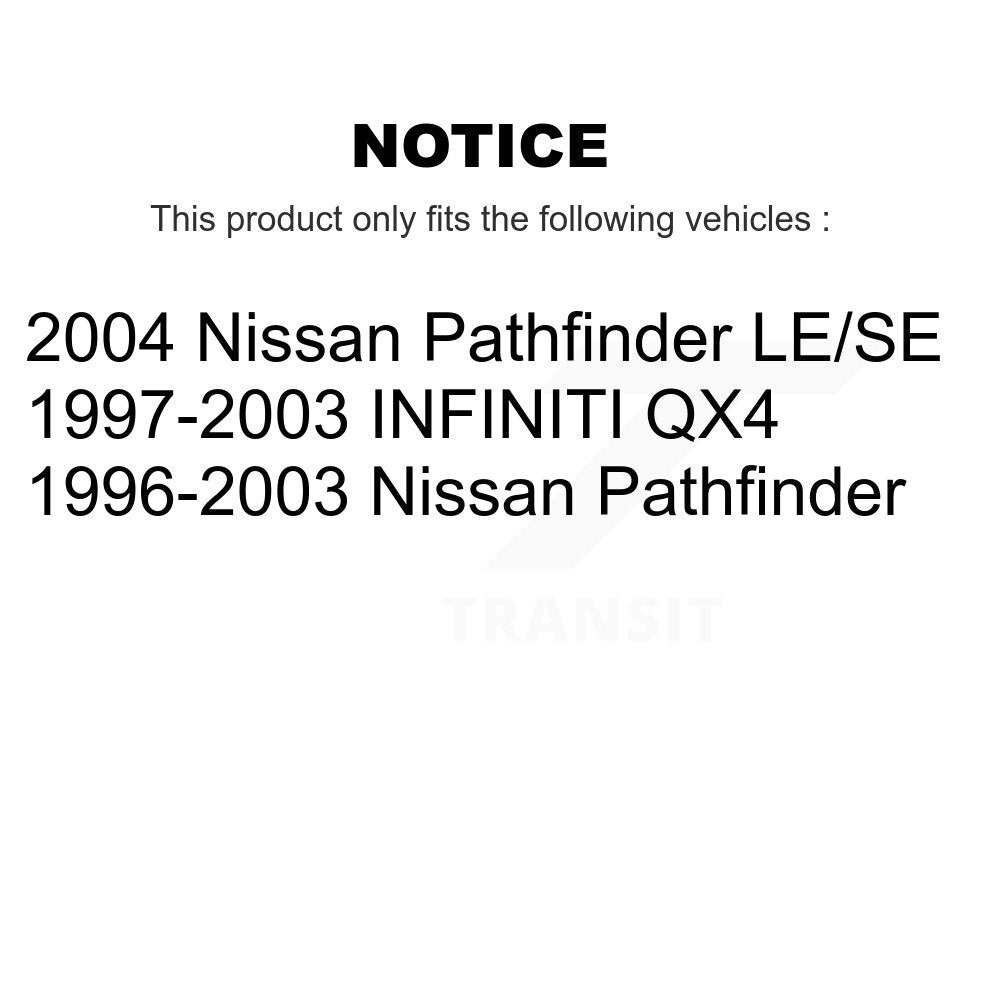 [Avant] Kit de Rotule de suspension pour Nissan Pathfinder INFINITI QX4 K72-100531