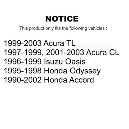 [Avant] Kit de Rotule de suspension pour Honda Accord Acura TL CL Odyssey Isuzu Oasis K72-100538