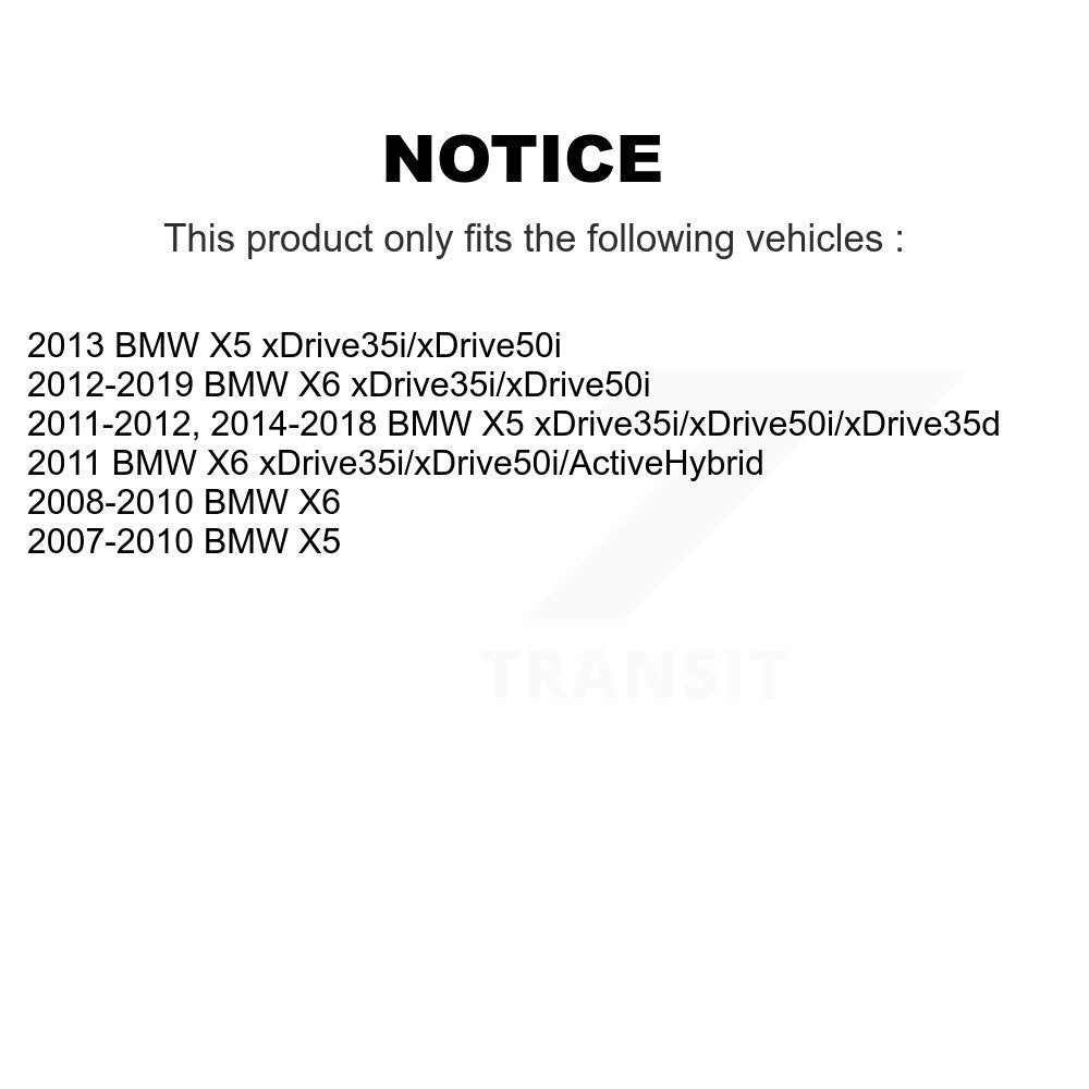 [Avant Inférieur Avant] Ensemble de bras de suspension et joint à rotule pour BMW X5 X6 K72-100572