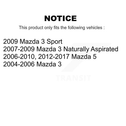 [Avant] Kit d'ensemble de bras de suspension et joint à rotule pour Mazda 3 5 Sport K72-100593