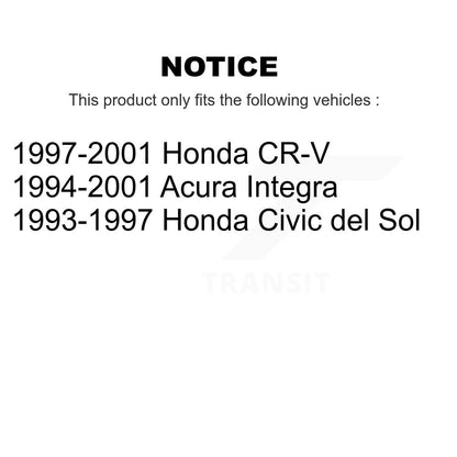 [Avant] Kit de Rotule de suspension pour Honda CR-V Acura Integra Civic del Sol K72-100709