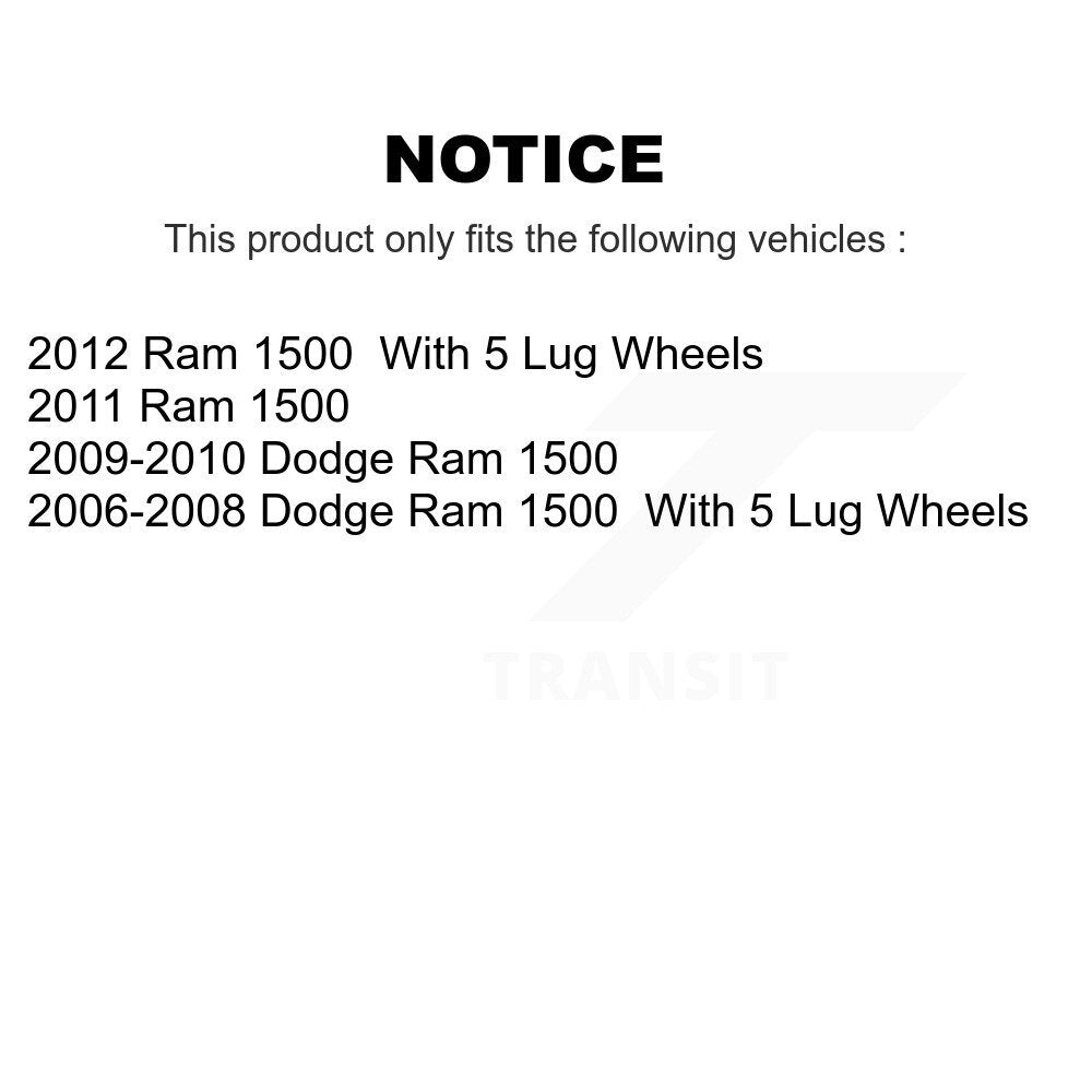 [Avant] Kit d'extrémité de biellette de direction pour Dodge Ram 1500 K72-100770