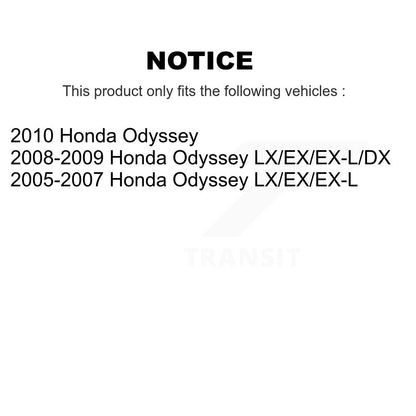 [Avant] Kit d'extrémité de biellette de direction pour Honda Odyssey K72-100771