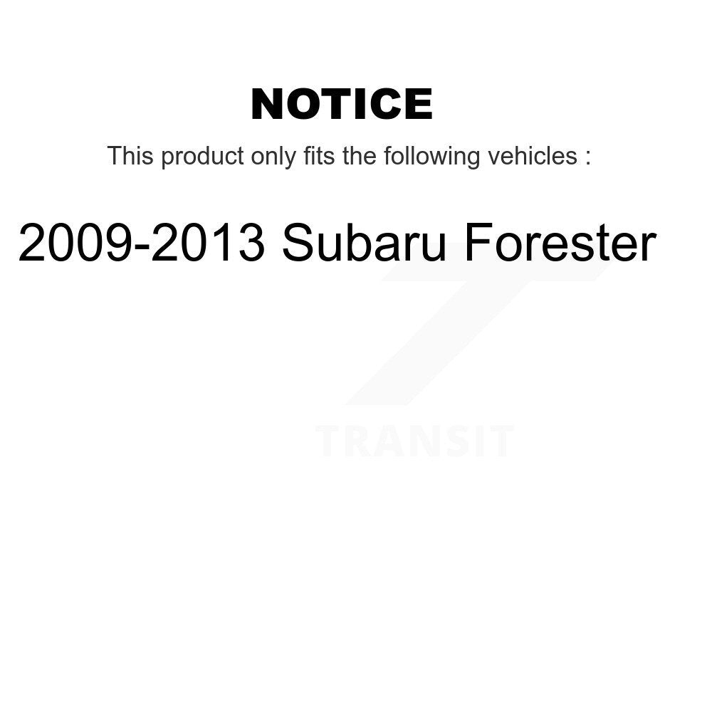 [Avant + Arrière] Kit de biellette de barre stabilisatrice de suspension pour 2009-2013 Subaru Forester K72-100796
