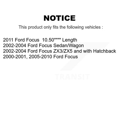 [Avant + Arrière] Kit de biellette de barre stabilisatrice de suspension pour Ford Focus K72-100835