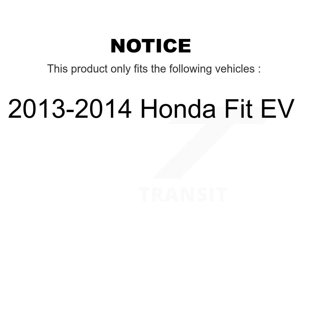 [Avant + Arrière] Kit de biellette de barre stabilisatrice de suspension pour 2013-2014 Honda Fit EV K72-100858