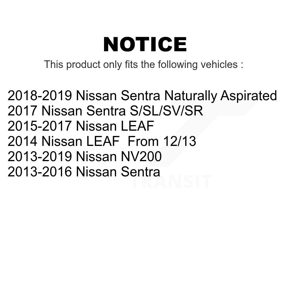 [Avant] Kit de Rotule de suspension pour Nissan Sentra NV200 LEAF K72-100884