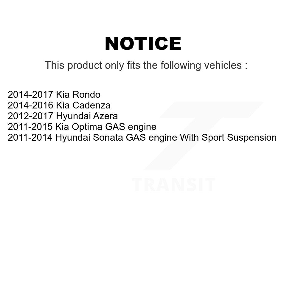 [Avant] Kit de Rotule de suspension pour Hyundai Sonata Kia Optima Cadenza Azera K72-100892