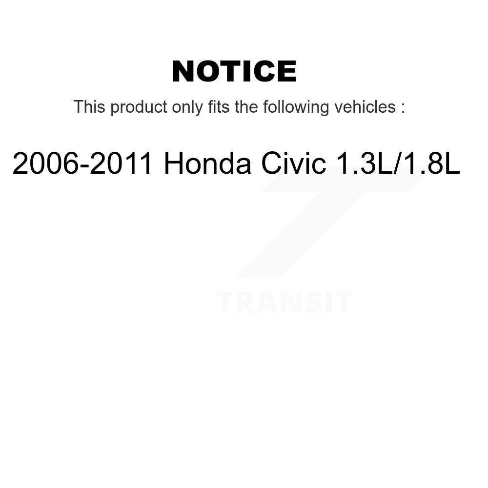 [Avant] Kit d'ensemble de bras de suspension et joint à rotule pour 2006-2011 Honda Civic 1.3L 1.8L K72-101005