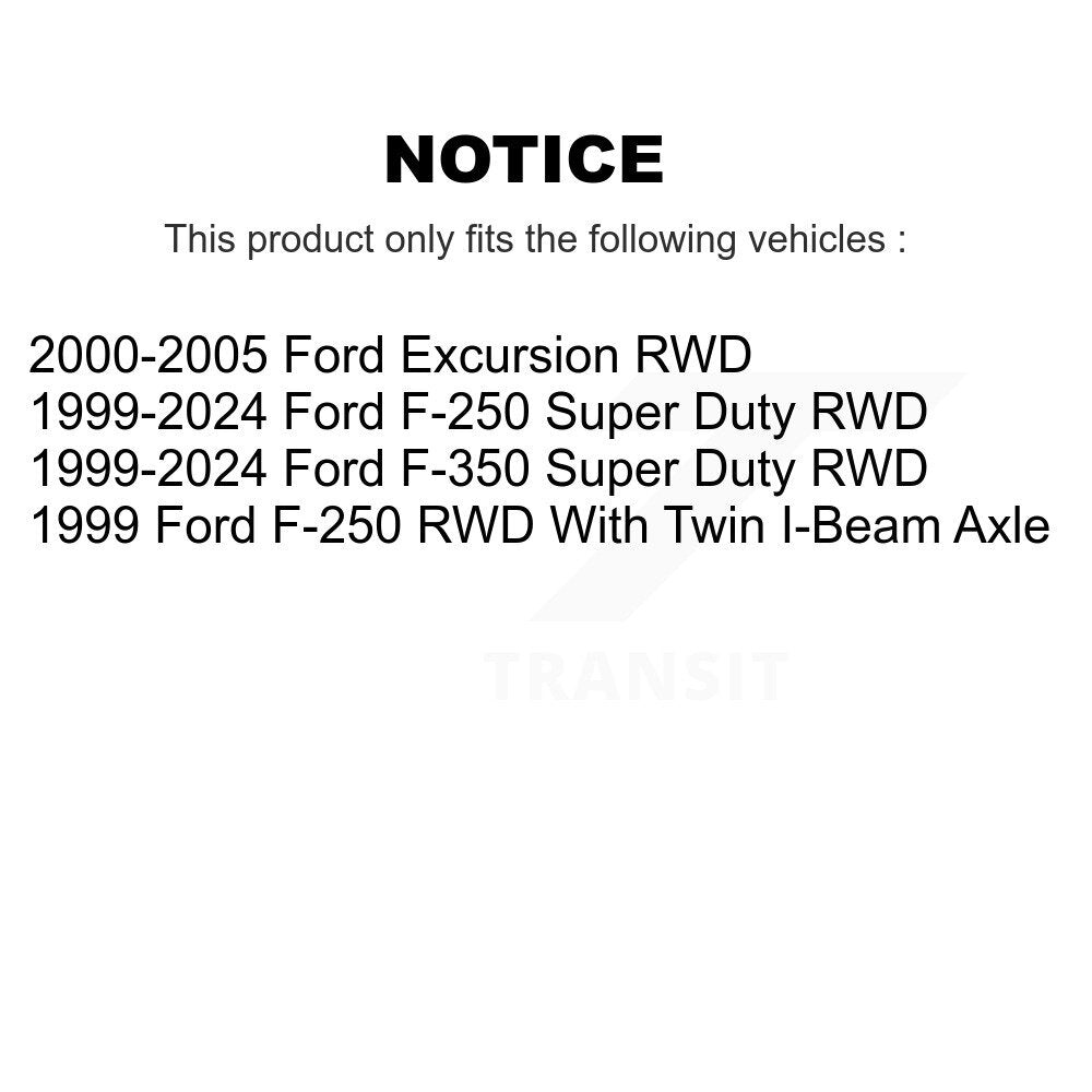 [Avant] Kit de Rotule de suspension pour Ford F-250 Super Duty F-350 Excursion RWD K72-101084