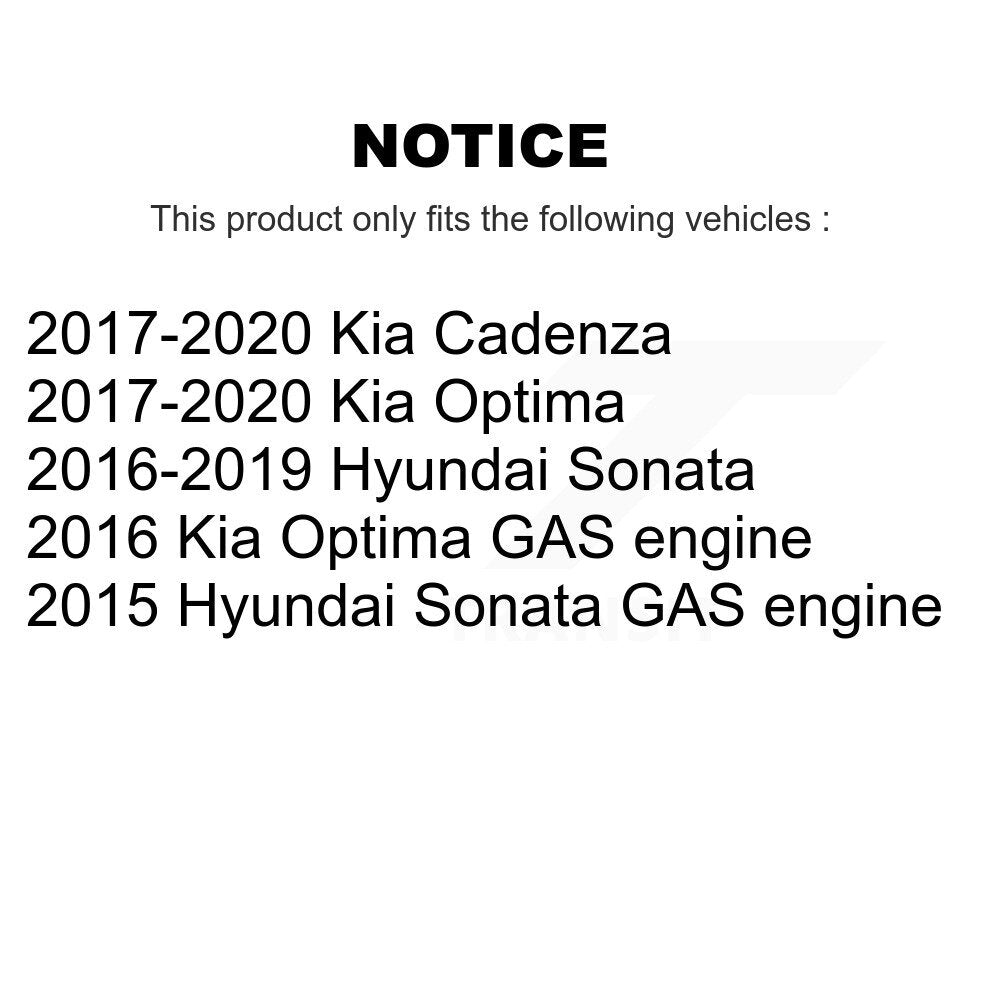 [Avant] Kit de biellette de barre stabilisatrice de suspension pour Hyundai Sonata Kia Optima Cadenza K72-101134