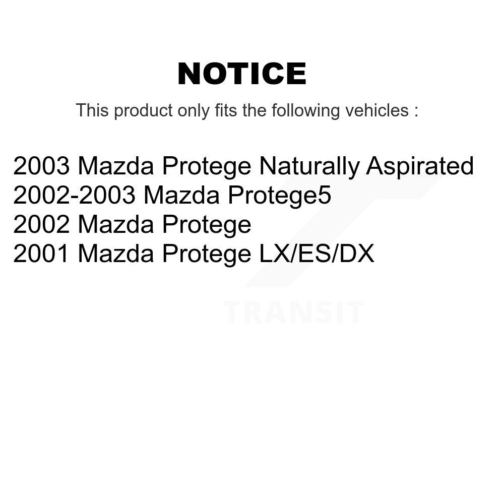 [Avant et Arrière] Kit de biellette de barre stabilisatrice de suspension pour Mazda Protege Protege5 K72-101214