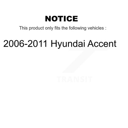 [Avant] Kit d'extrémité de biellette de direction pour 2006-2011 Hyundai Accent K72-101237