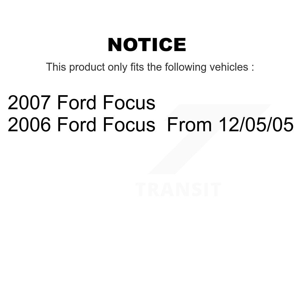 [Avant Extérieur] Extrémité de biellette de direction pour Ford Focus K72-101337