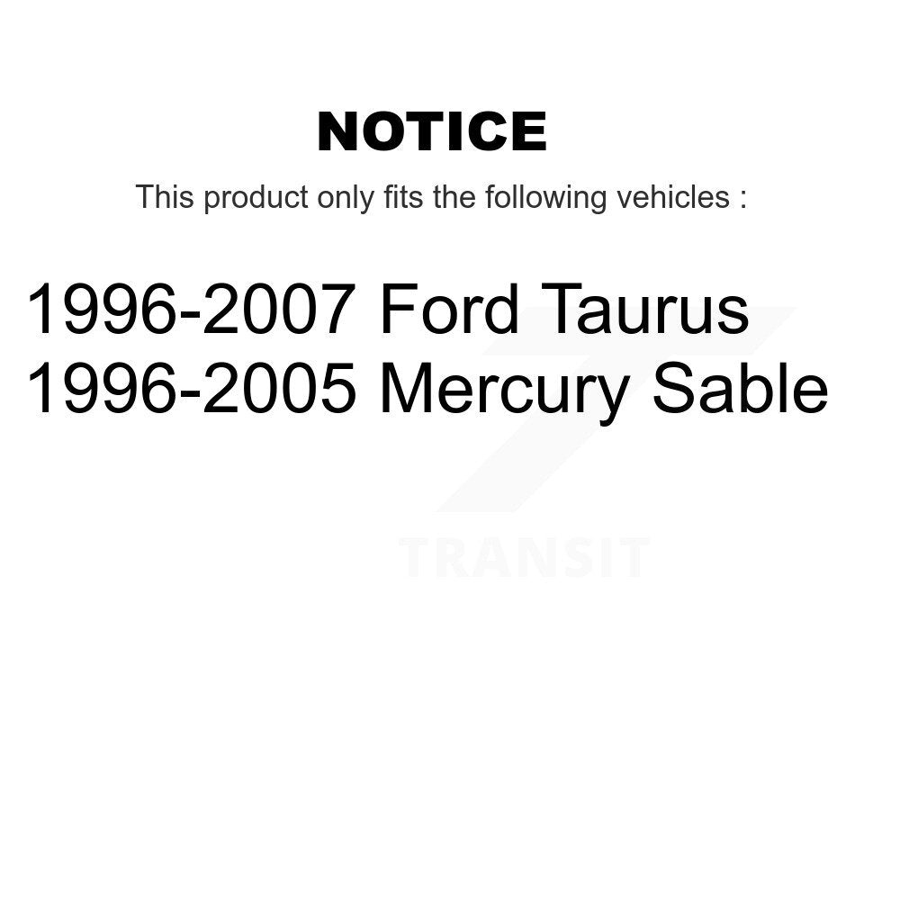 [Avant Extérieur] Extrémité de biellette de direction pour Ford Taurus Mercury Sable K72-101339
