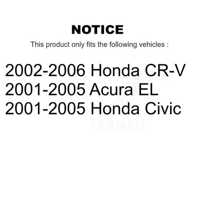 [Avant Extérieur] Extrémité de biellette de direction pour Honda Civic CR-V Acura EL K72-101341