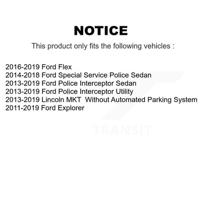 [Avant Extérieur] Extrémité de biellette de direction pour Ford Explorer Police Interceptor Utility Flex Sedan MKT K72-101342