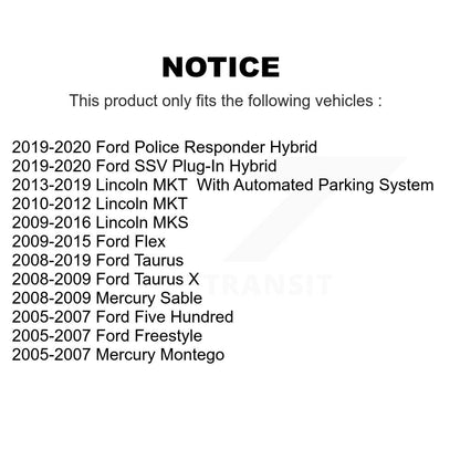 [Avant Extérieur] Extrémité de biellette de direction pour Ford Taurus Flex Lincoln Five Hundred MKS Freestyle MKT K72-101343