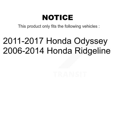 [Avant Extérieur] Extrémité de biellette de direction pour Honda Odyssey Ridgeline K72-101351