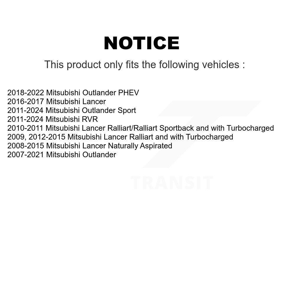 [Avant Extérieur] Extrémité de biellette de direction pour Mitsubishi RVR Outlander Lancer PHEV Sport K72-101352