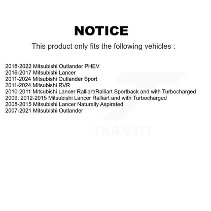 [Avant Extérieur] Extrémité de biellette de direction pour Mitsubishi RVR Outlander Lancer PHEV Sport K72-101352