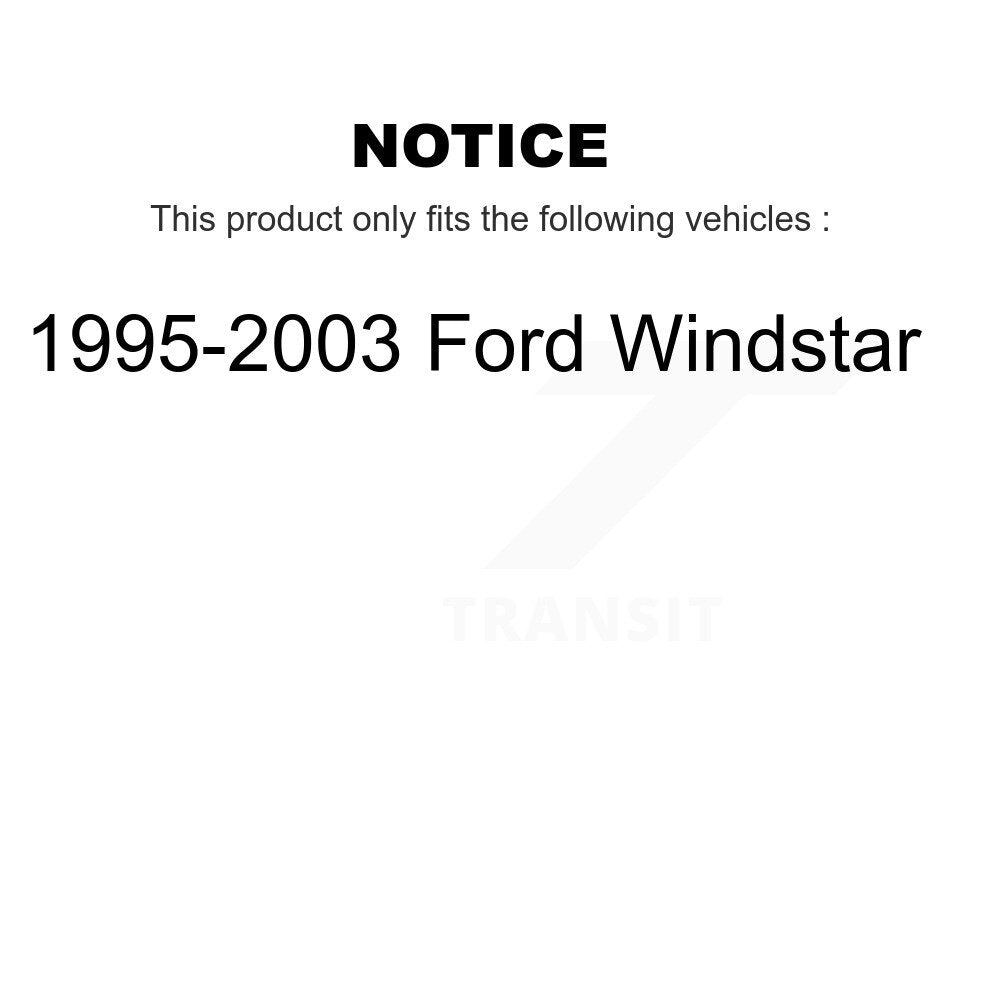 [Avant Extérieur] Extrémité de biellette de direction pour 1995-2003 Ford Windstar K72-101360