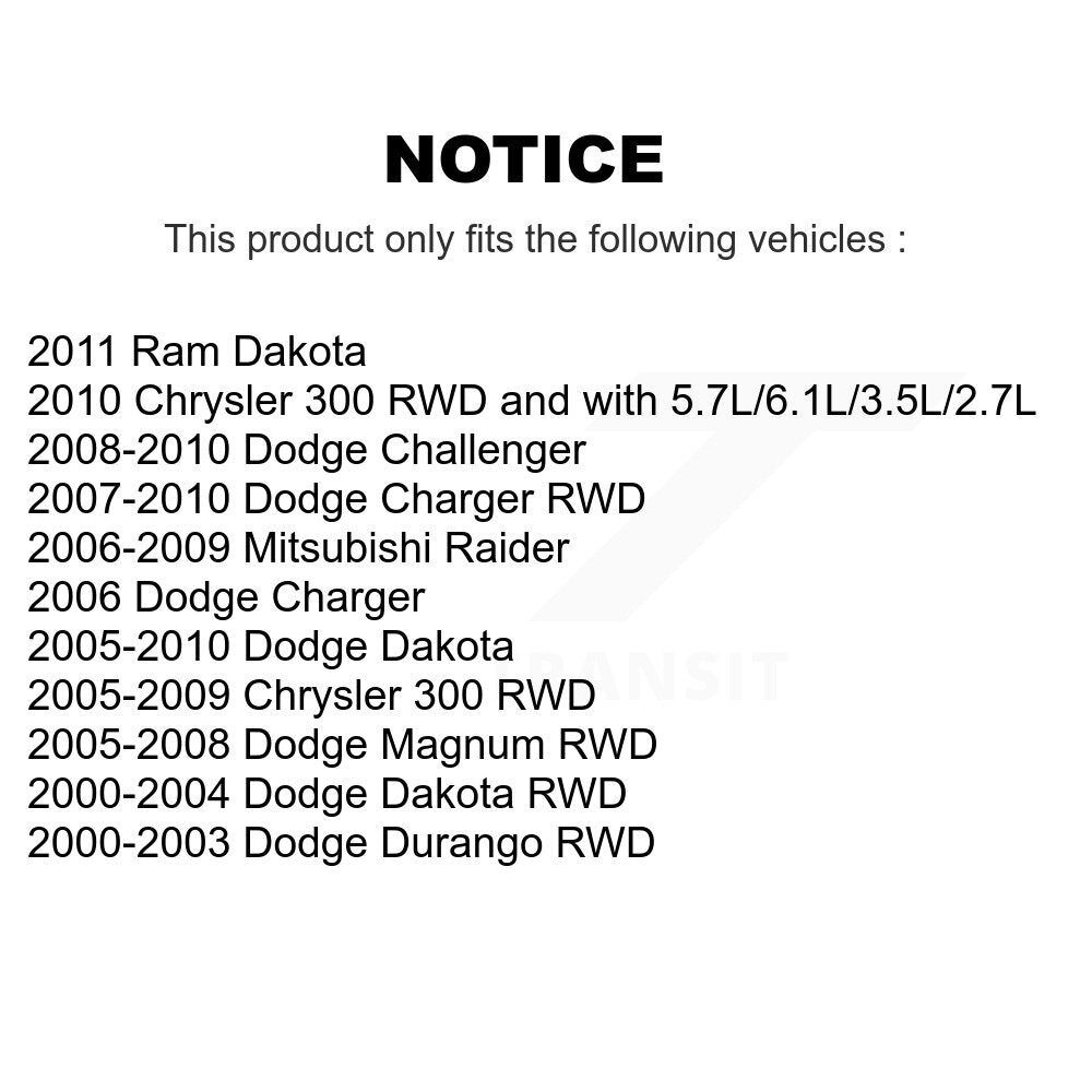 [Avant Extérieur] Extrémité de biellette de direction pour Dodge Dakota Chrysler 300 Charger Challenger Magnum Ram K72-101364