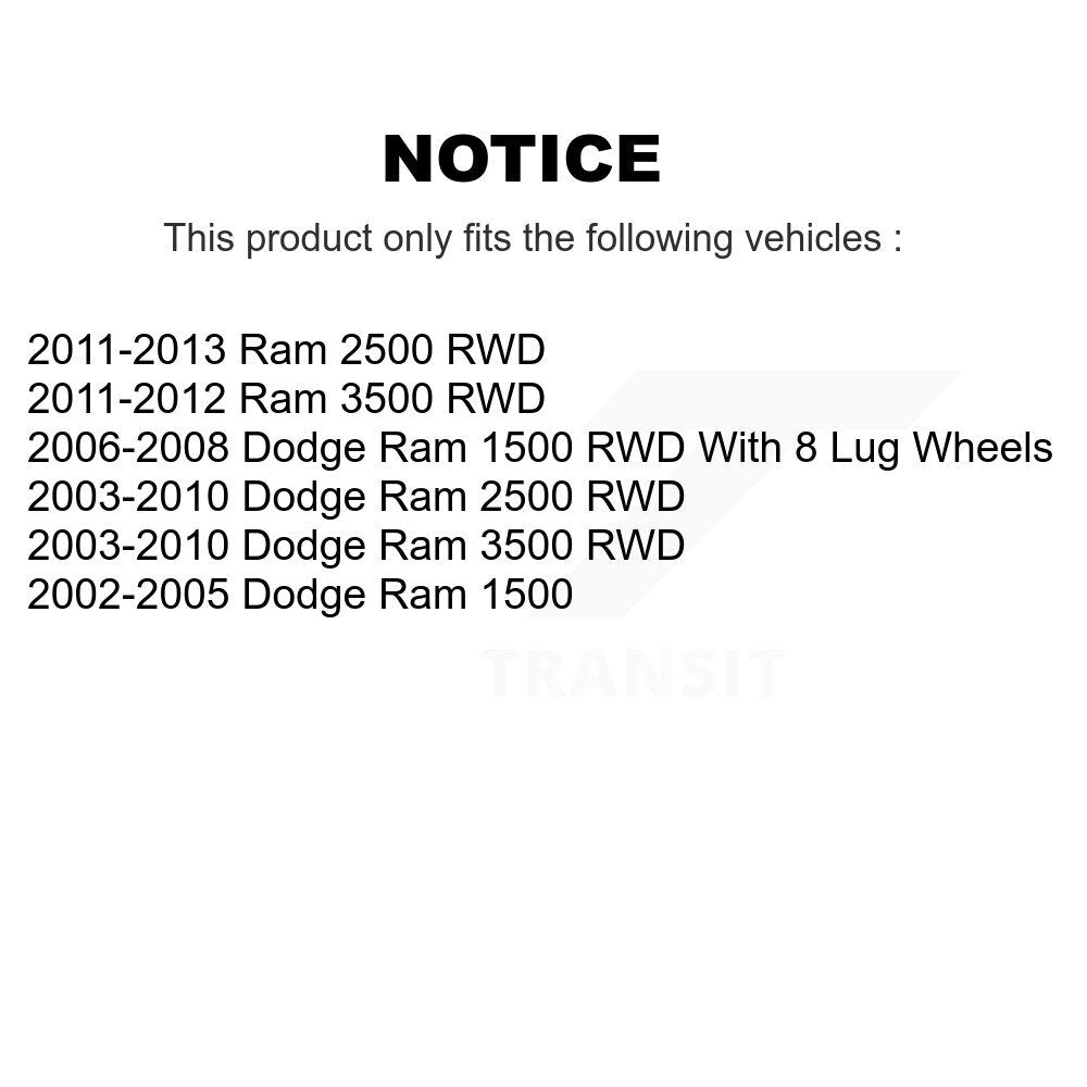 [Avant Extérieur] Extrémité de biellette de direction pour Dodge Ram 1500 3500 2500 K72-101368