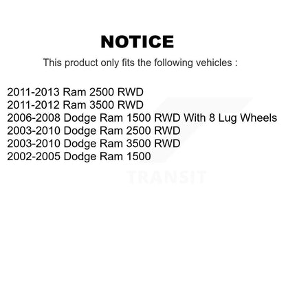 [Avant Extérieur] Extrémité de biellette de direction pour Dodge Ram 1500 3500 2500 K72-101368