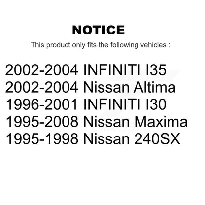 [Avant Extérieur] Extrémité de biellette de direction pour Nissan Maxima Altima INFINITI I30 240SX I35 K72-101370