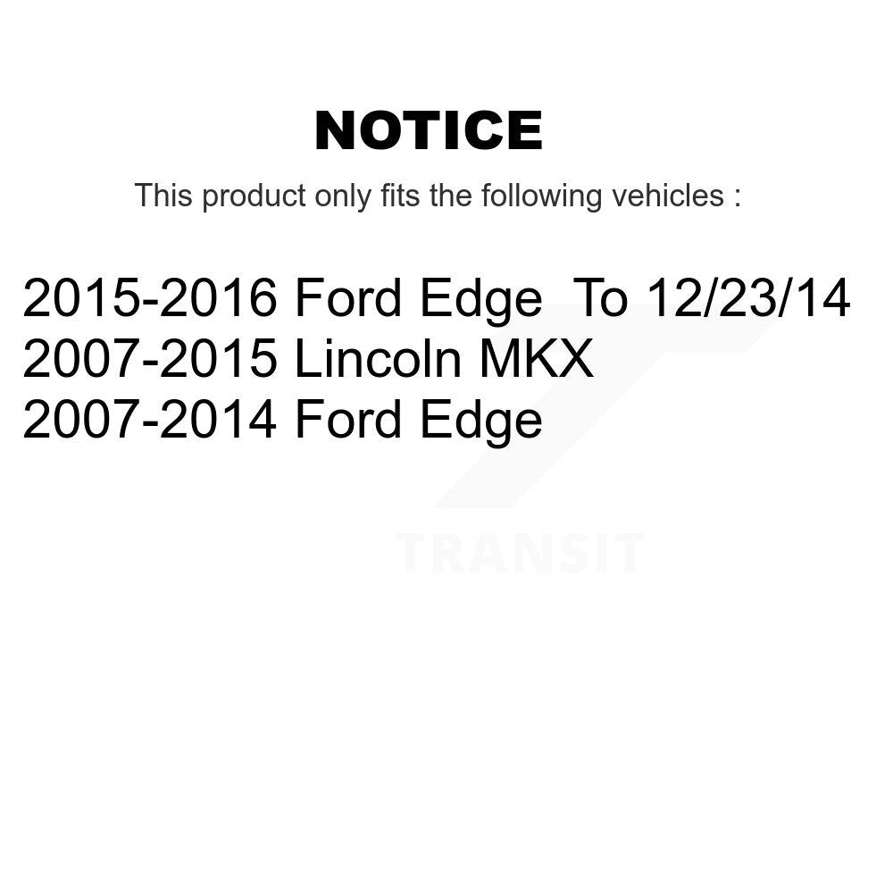 [Avant Intérieur] Extrémité de biellette de direction pour Ford Edge Lincoln MKX K72-101382