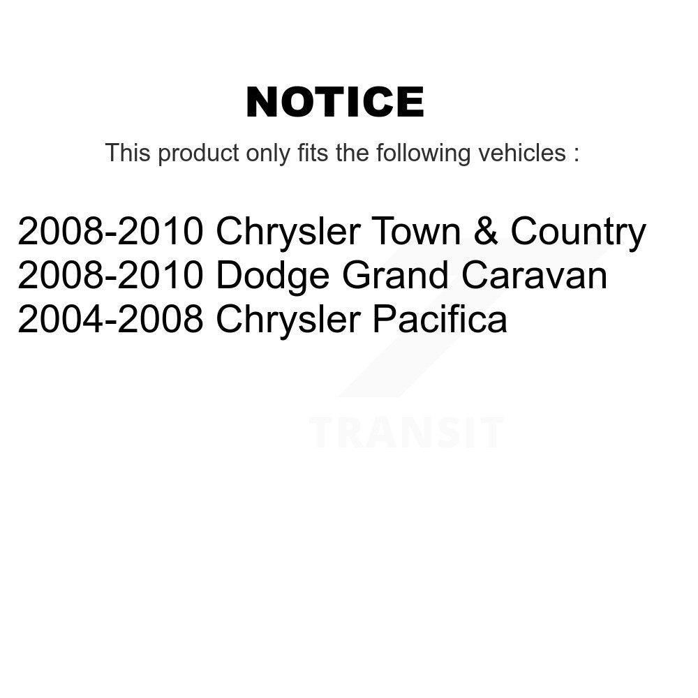 [Avant Intérieur] Extrémité de biellette de direction pour Dodge Grand Caravan Chrysler Town & Country Pacifica K72-101383