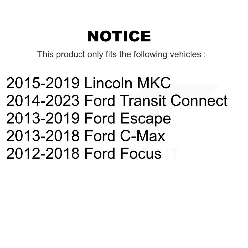 [Avant Intérieur] Extrémité de biellette de direction pour Ford Escape Focus Transit Connect Lincoln MKC C-Max K72-101392