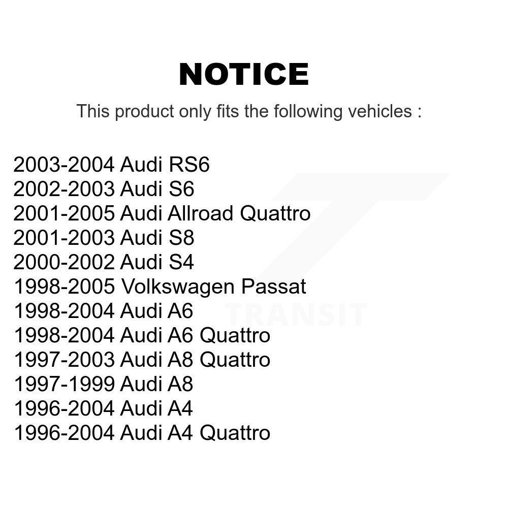 [Avant Intérieur] Extrémité de biellette de direction pour Audi Volkswagen Passat A4 Quattro A6 Allroad S4 A8 RS6 K72-101408