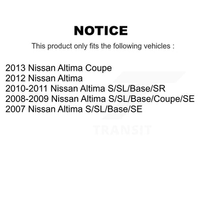 [Avant] Extrémité de biellette de direction pour Nissan Altima K72-101421