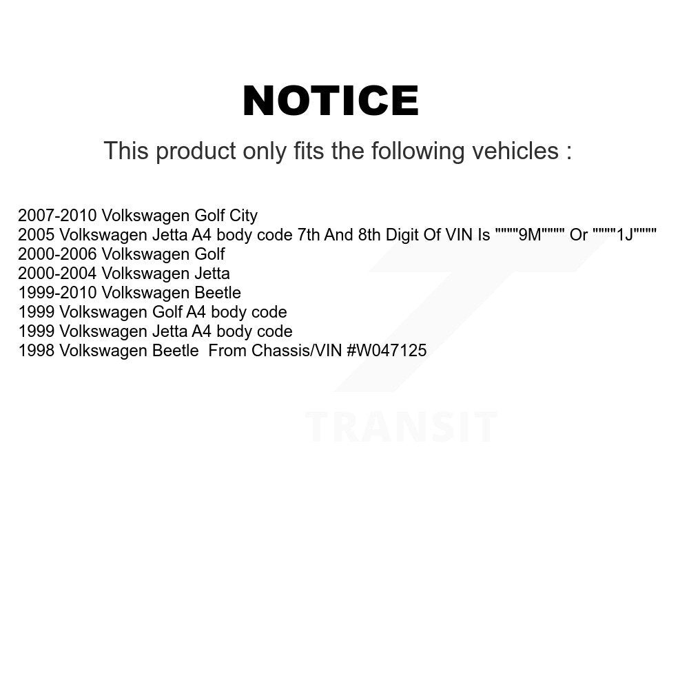 [Avant] Extrémité de biellette de direction pour Volkswagen Jetta Golf Beetle City K72-101424