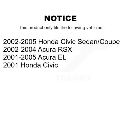 [Avant Inférieur] Bras de suspension pour Honda Civic Acura EL RSX K72-101432