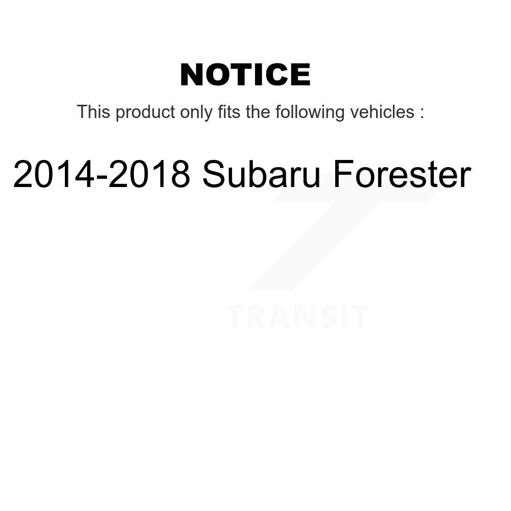 [Avant] Ensemble de bras de suspension et joint à rotule pour 2014-2018 Subaru Forester K72-101506