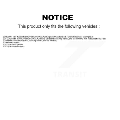 [Avant] Ensemble de bras de suspension et joint à rotule pour Ford F-150 Lincoln K72-101531