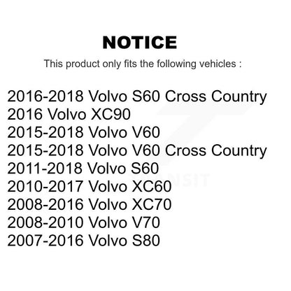 [Avant] Kit de biellette de barre stabilisatrice de suspension pour Volvo XC60 XC70 S60 V60 XC90 S80 Cross Country V70 K72-101569