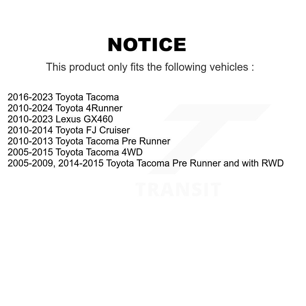 [Avant Extérieur] Extrémité de biellette de direction pour Toyota Tacoma 4Runner Lexus GX460 FJ Cruiser K72-101606