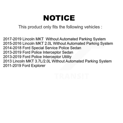[Avant] Extrémité de biellette de direction pour Ford Explorer Police Interceptor Utility Sedan Lincoln MKT K72-101613