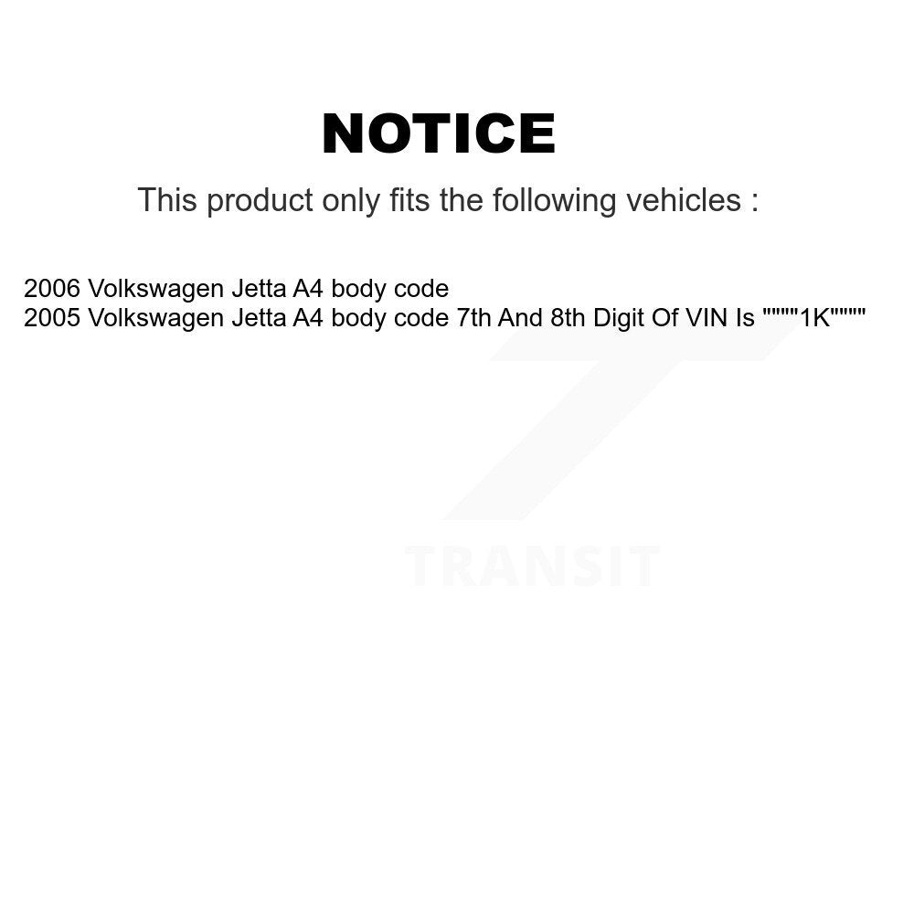 [Avant] Extrémité de biellette de direction pour Volkswagen Jetta A4 body code K72-101627