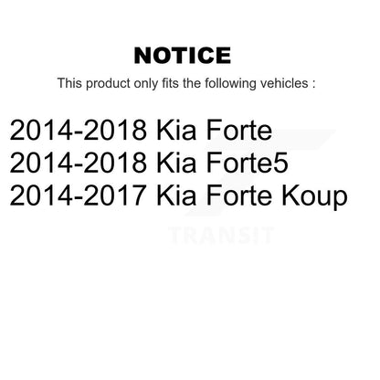 [Avant Extérieur] Extrémité de biellette de direction pour Kia Forte Forte5 Koup K72-101641