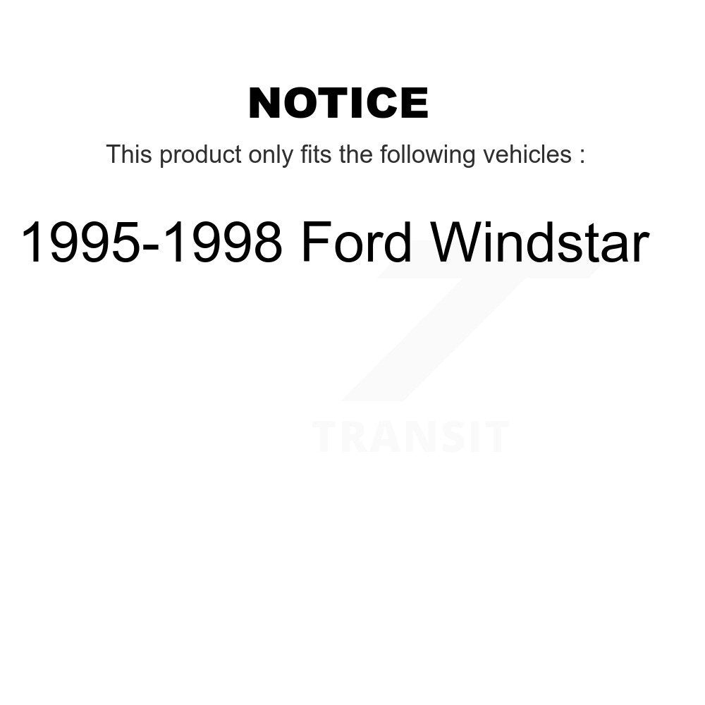 [Avant] Kit de Roulement de roue pour 1995-1998 Ford Windstar K77-100038