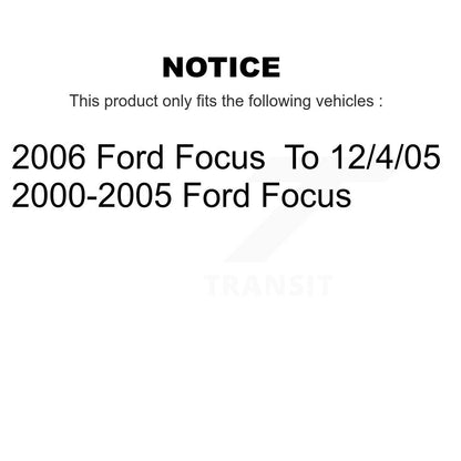 [Avant] Kit de Roulement de roue pour Ford Focus K77-100055