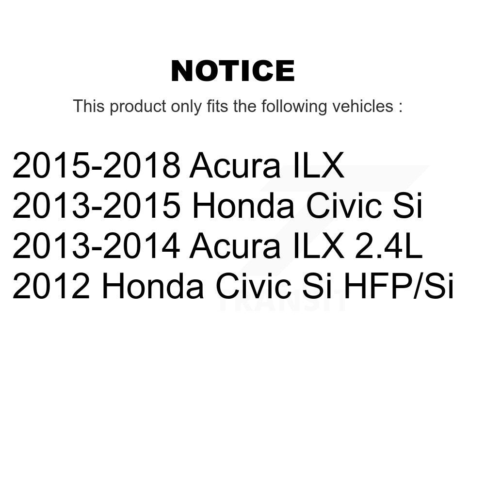 [Avant] Kit de Roulement de roue pour Honda Civic Acura ILX K77-100080