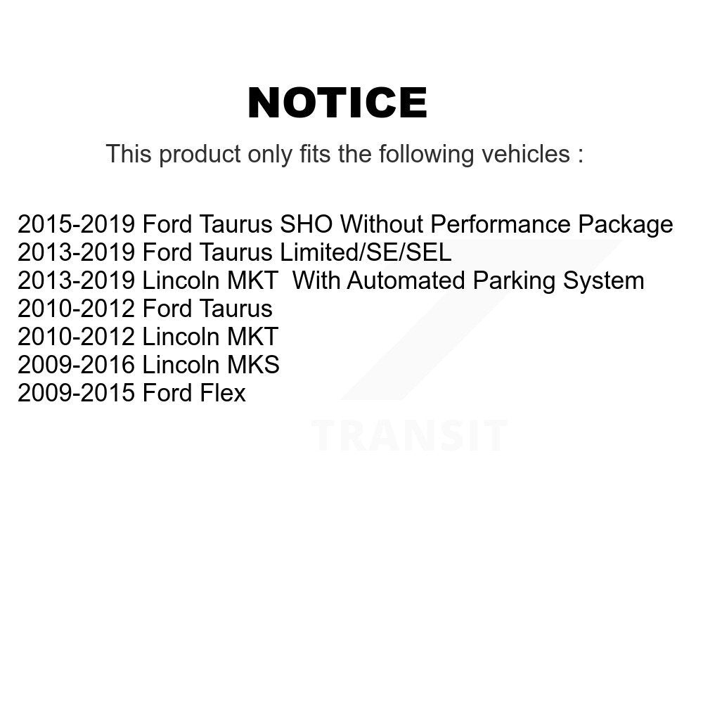 [Avant] Kit d'ensemble roulement de roue et moyeu pour Ford Taurus Flex Lincoln MKS MKT K77-100130