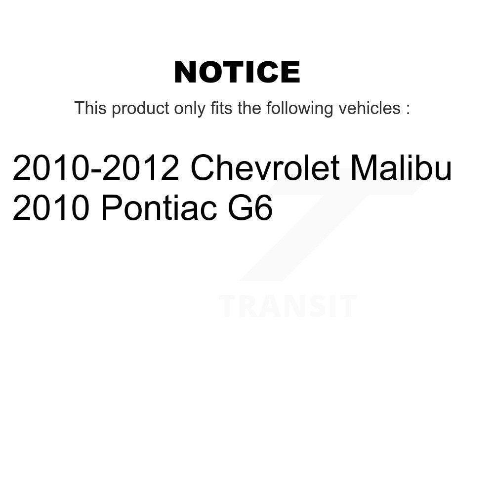 [Avant] Kit d'ensemble roulement de roue et moyeu pour Chevrolet Malibu Pontiac G6 K77-100260