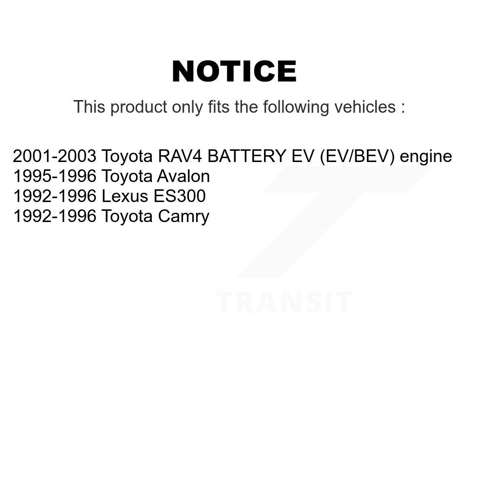 [Avant] Kit de Roulement de roue pour Toyota Camry Avalon Lexus ES300 K77-100460